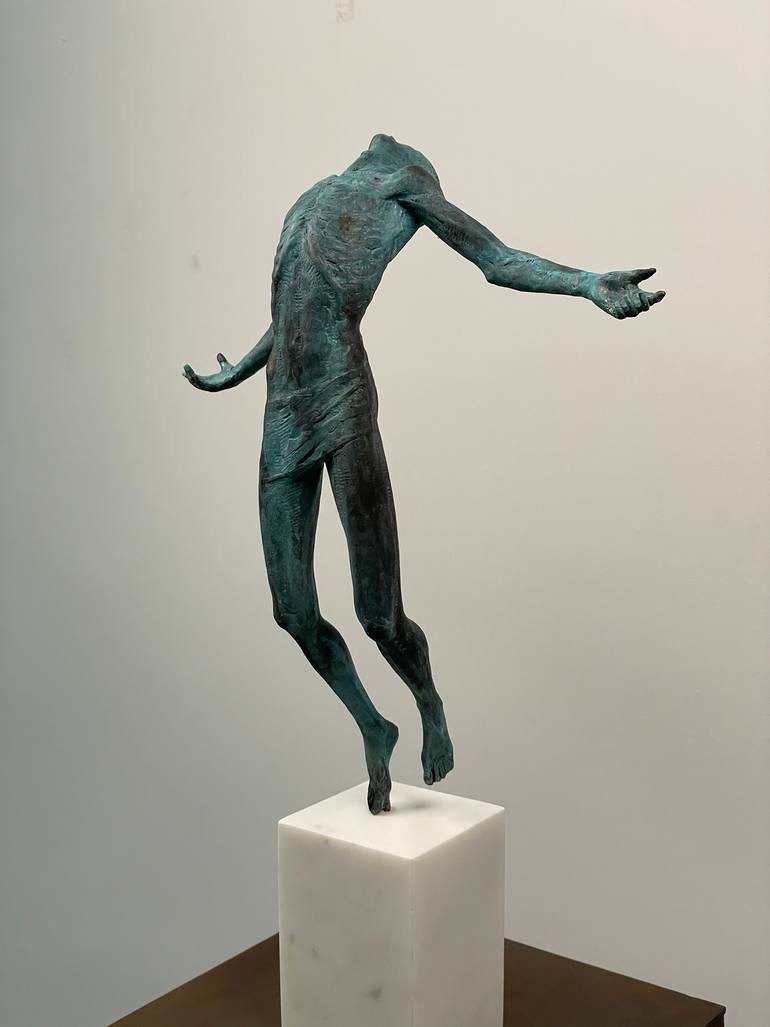 Original Figurative Body Sculpture by Ferenc Monostori