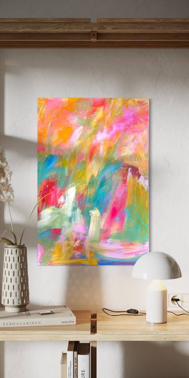 Original Abstract Expressionism Abstract Paintings by Ieva Skondina