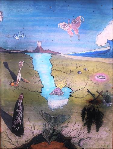 Print of Surrealism Fantasy Paintings by Marco Antonio Marquez Garcia