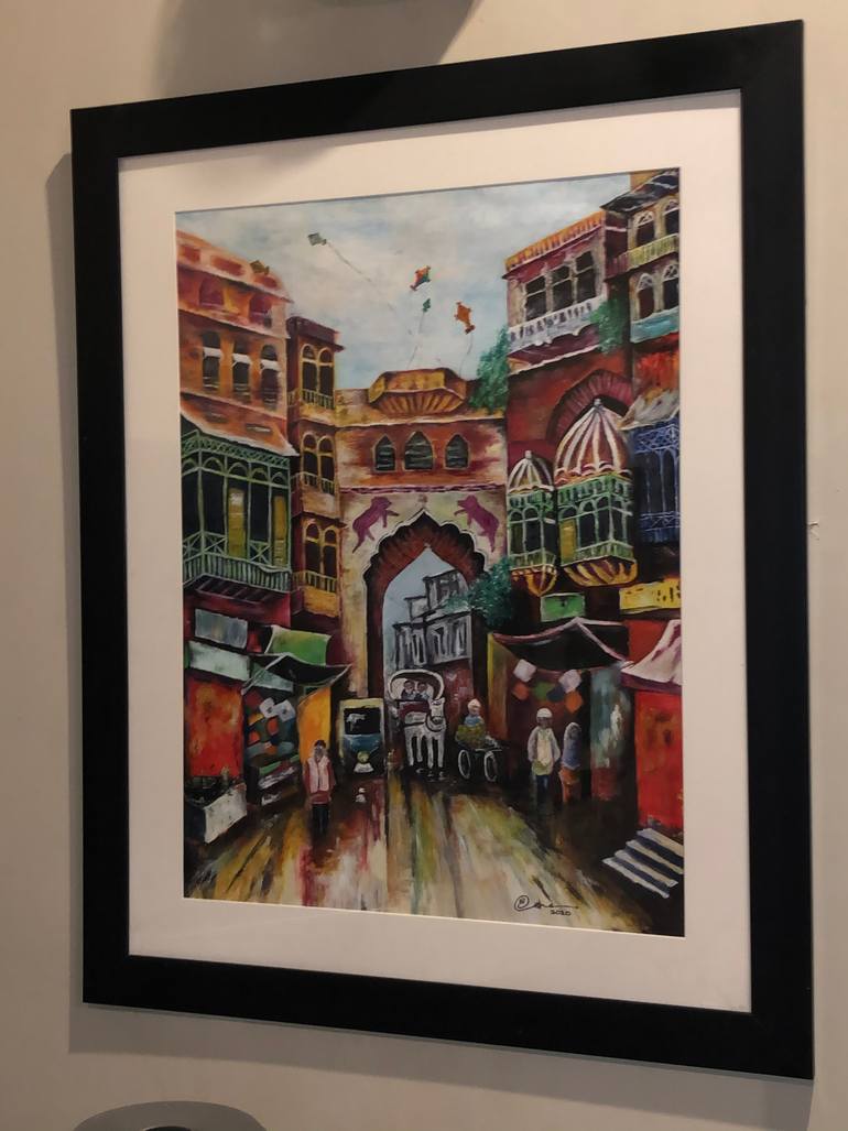 Original Other Architecture Painting by Esha Shahid