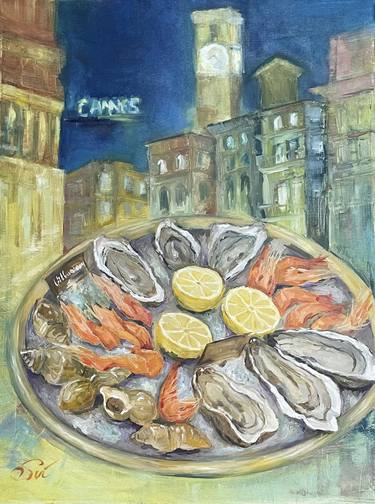 Print of Impressionism Food & Drink Paintings by Natty Sviderskaia