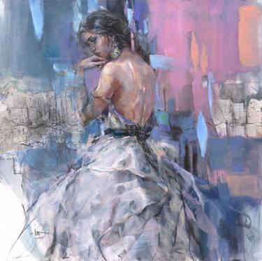 Original Figurative Women Painting by Anna Razumovskaya