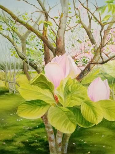 Original Realism Floral Paintings by susan sui