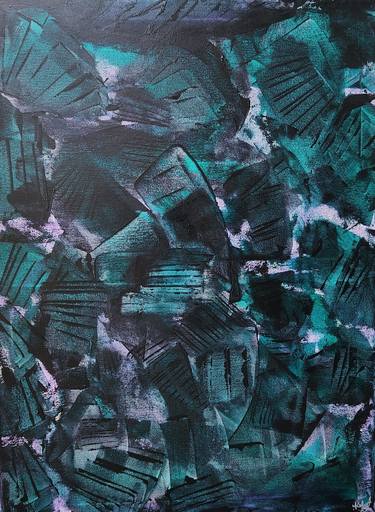 Print of Abstract Expressionism Abstract Mixed Media by Kelly J