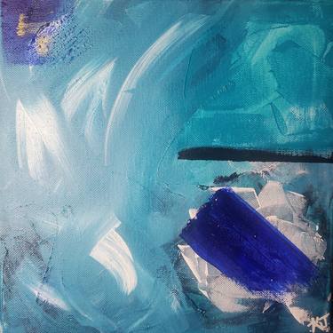 Original Fine Art Abstract Paintings by Kelly J