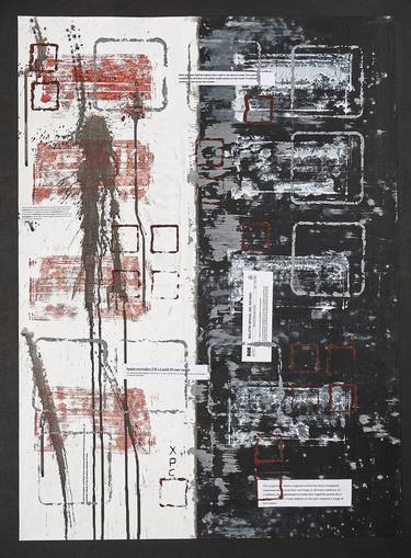 Print of Abstract Expressionism Cities Paintings by Xavier Pages