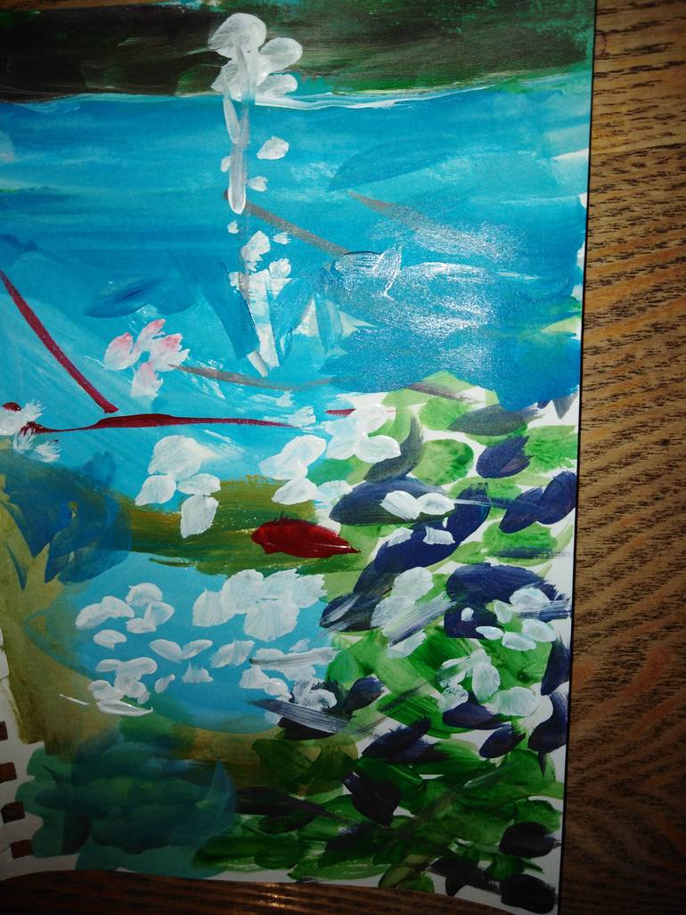 Original Surrealism Animal Painting by Eddie O Donnell