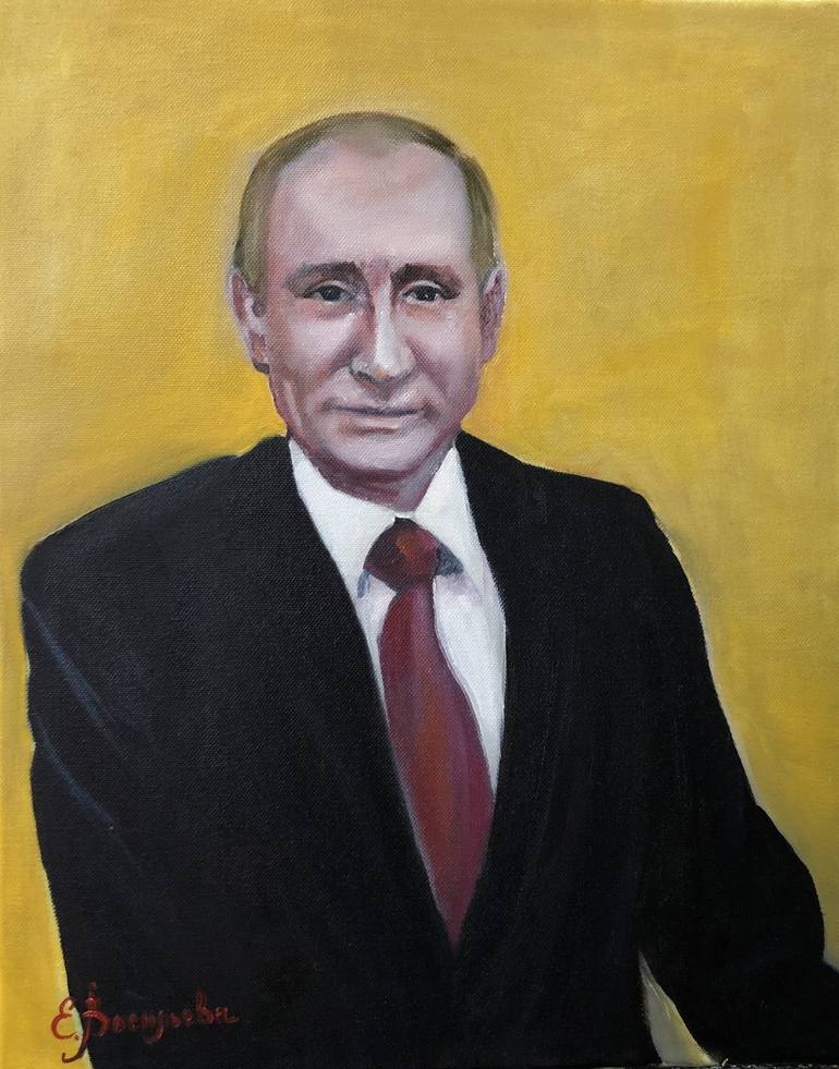 Vladimir Putin 7 Painting By Ekaterina Bosak Saatchi Art   7043415 HSC00001 7 