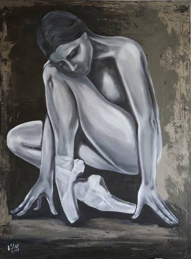 Print of Nude Paintings by Aleks Step