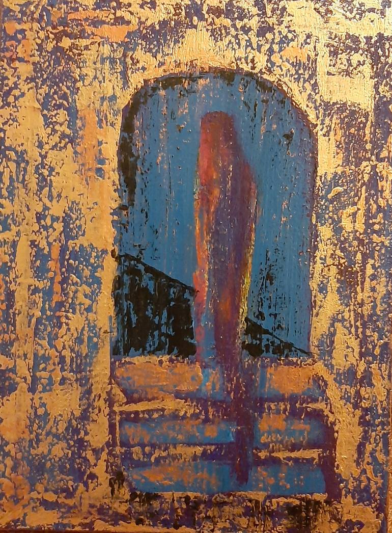 Original Abstract Expressionism Abstract Painting by Natalia Cywinska