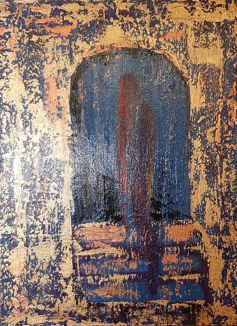 Original Abstract Expressionism Abstract Painting by Natalia Cywinska