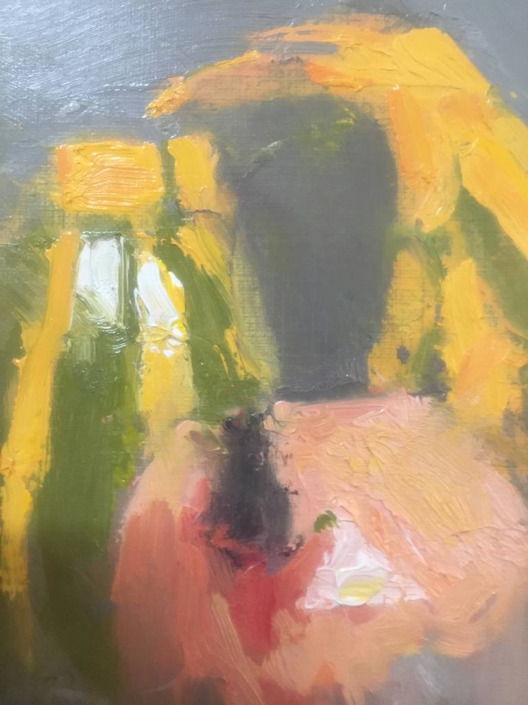 Original Expressionism Still Life Painting by Lluís Escudero Bat