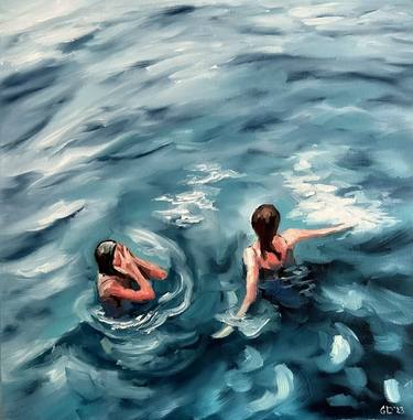 Print of Fine Art Water Paintings by Daria Gerasimova
