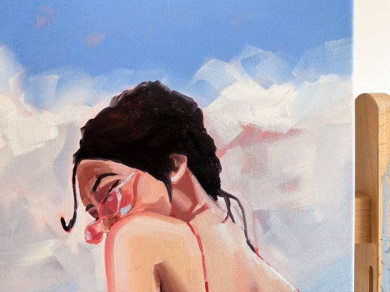 Original Figurative People Painting by Daria Gerasimova