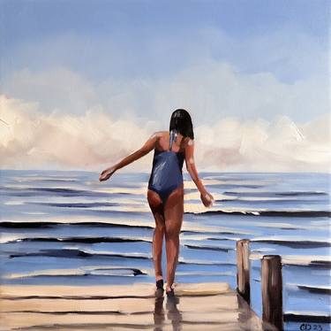 Original Beach Paintings by Daria Gerasimova