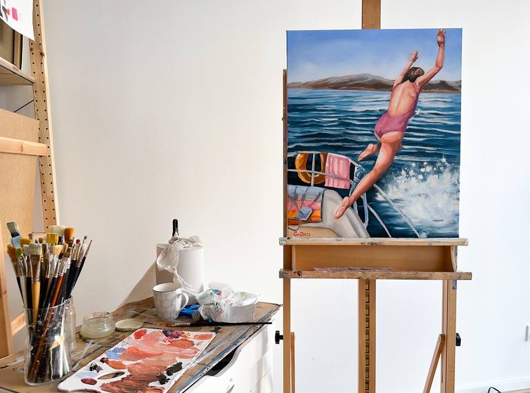 Original Contemporary Other Painting by Daria Gerasimova