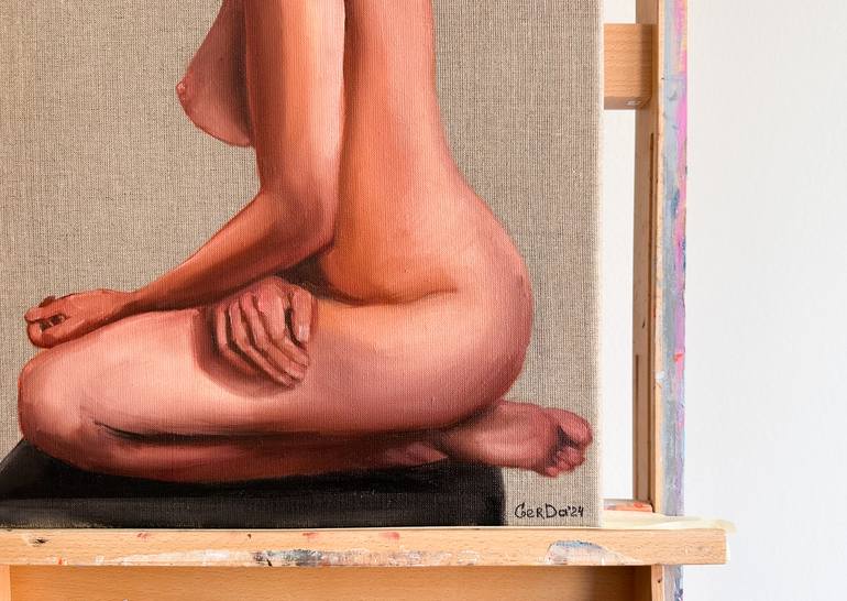 Original Contemporary Body Painting by Daria Gerasimova