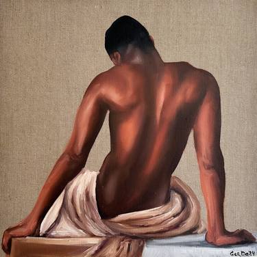 Nude Male Figure - Erotic Naked Black Man thumb