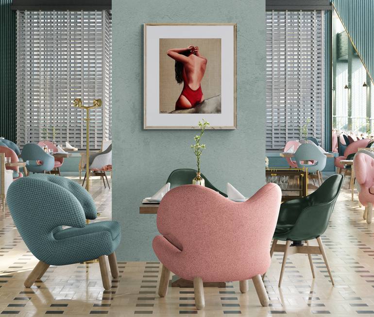 Original Contemporary Women Painting by Daria Gerasimova