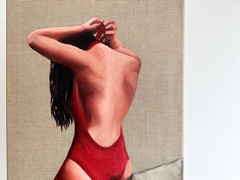 Original Contemporary Women Painting by Daria Gerasimova