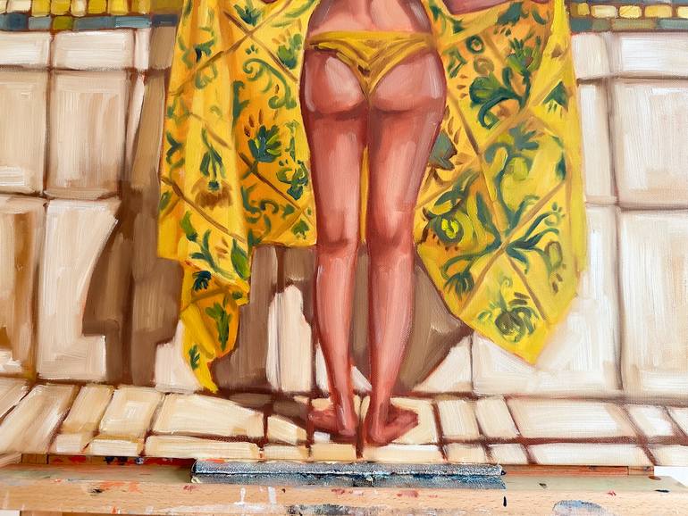 Original Contemporary Women Painting by Daria Gerasimova