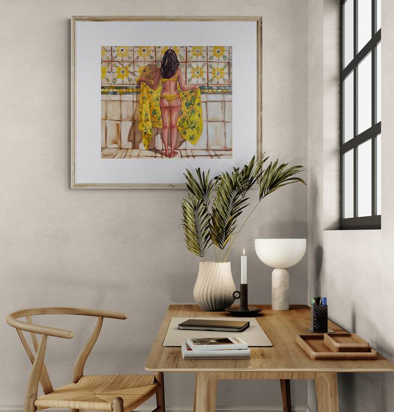 Original Contemporary Women Painting by Daria Gerasimova