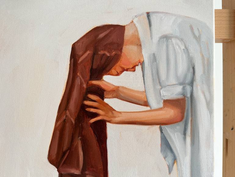 Original Figurative Women Painting by Daria Gerasimova