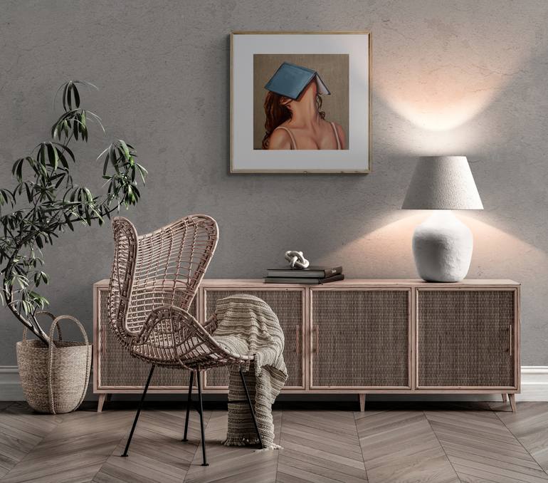 Original Figurative Women Painting by Daria Gerasimova