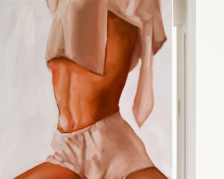 Original Figurative Body Painting by Daria Gerasimova