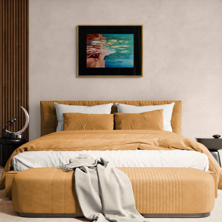 Original Realism Water Painting by Daria Gerasimova