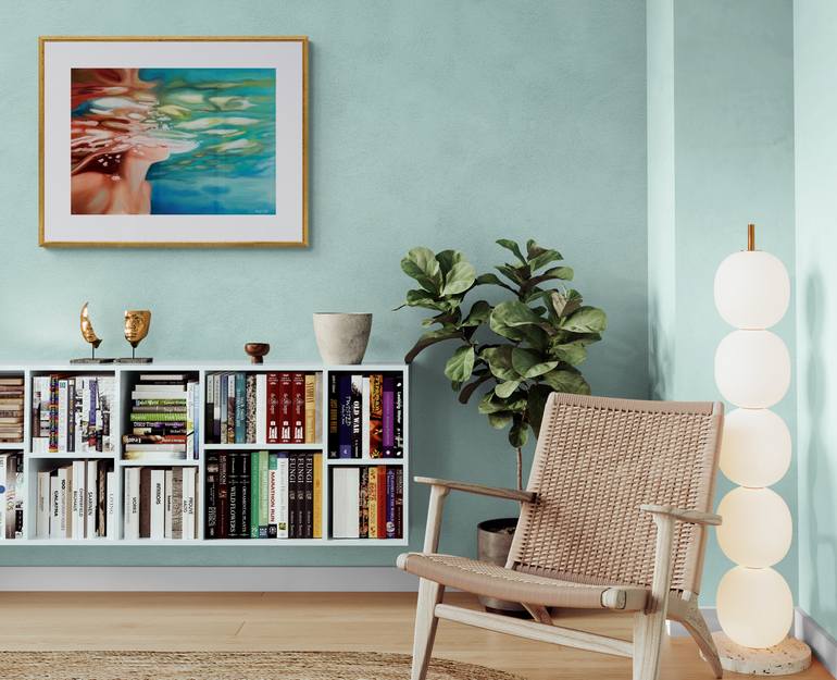 Original Realism Water Painting by Daria Gerasimova