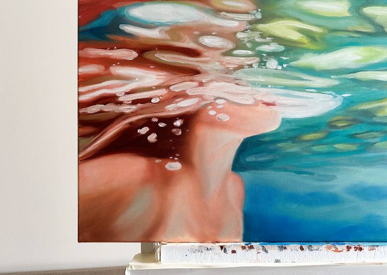 Original Realism Water Painting by Daria Gerasimova