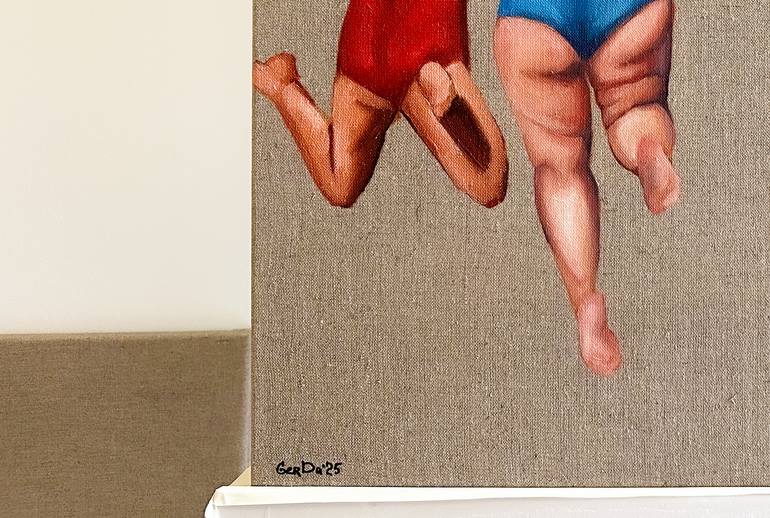 Original Figurative Women Painting by Daria Gerasimova