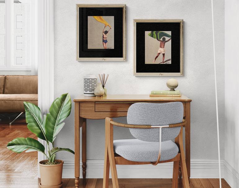 Original Contemporary Women Painting by Daria Gerasimova