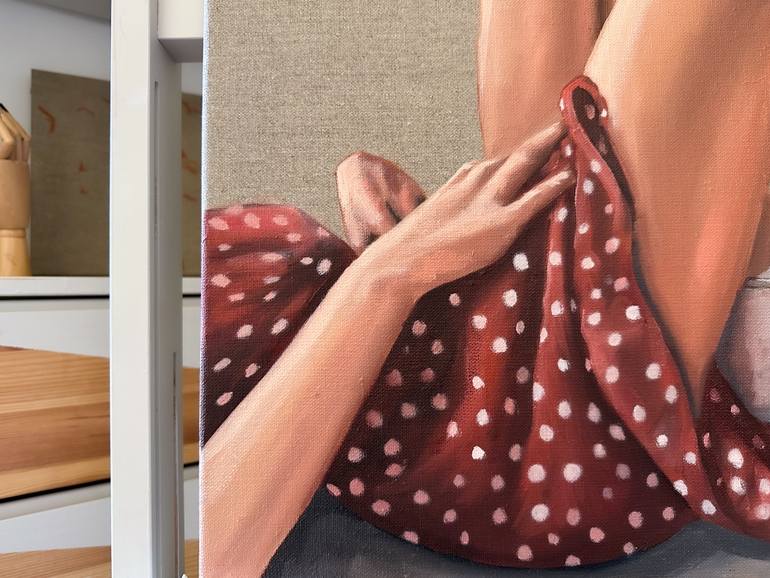Original Figurative Body Painting by Daria Gerasimova
