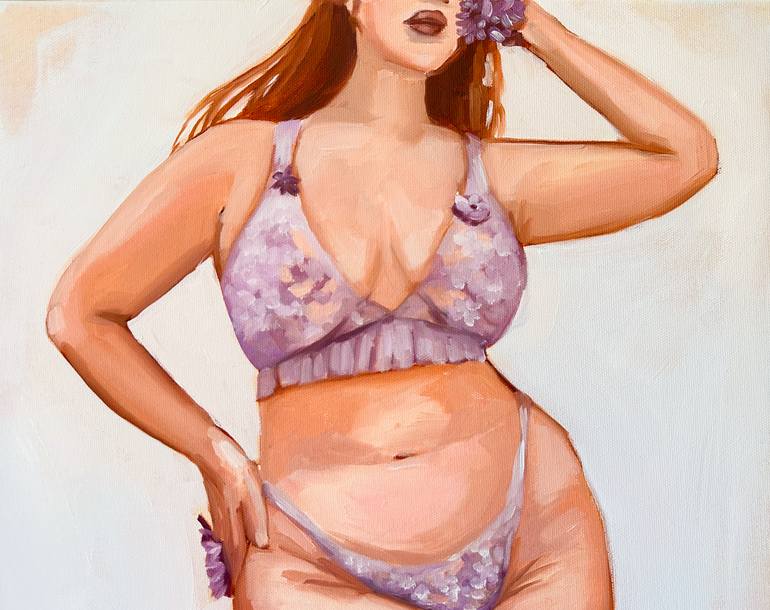 Original Figurative Body Painting by Daria Gerasimova