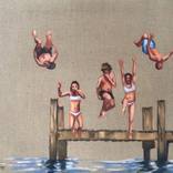 Summer diving with friends by Daria Gerasimova