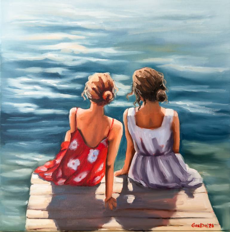 Friendship paintings | Saatchi Art United Kingdom