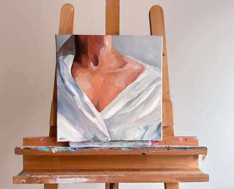 Original Figurative Women Painting by Daria Gerasimova