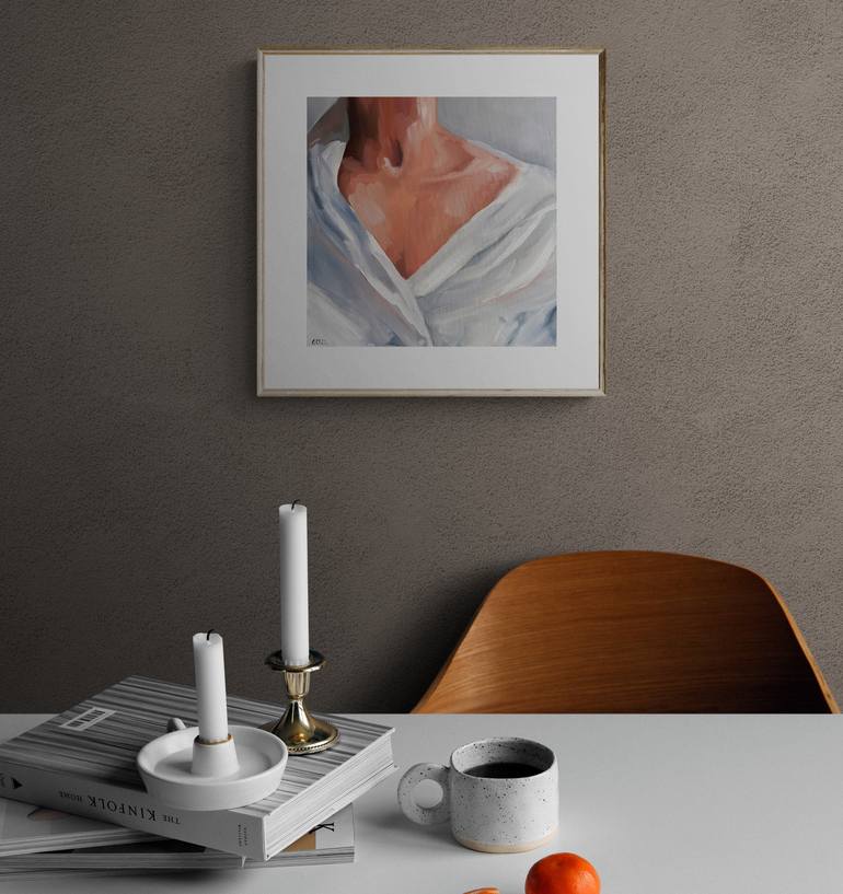 Original Figurative Women Painting by Daria Gerasimova