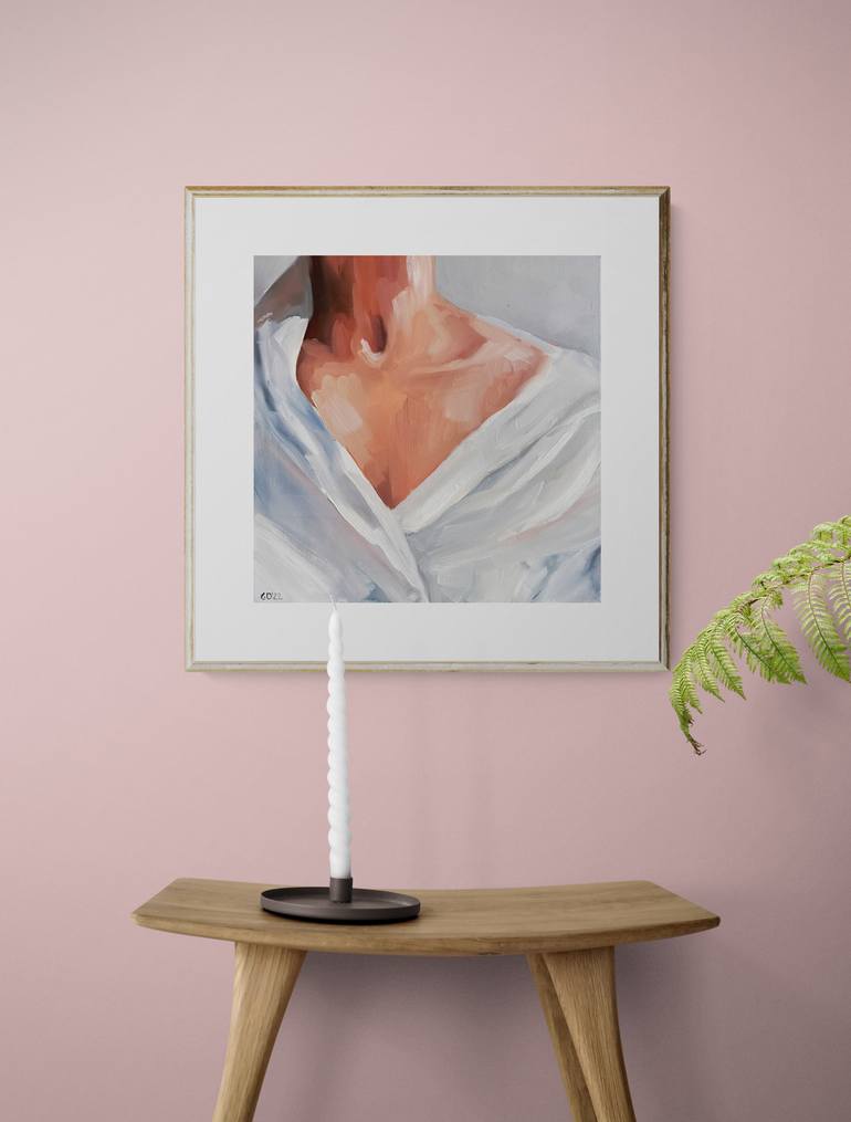 Original Figurative Women Painting by Daria Gerasimova