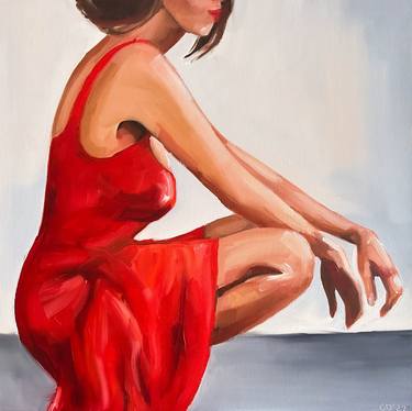 Print of Figurative Fashion Paintings by Daria Gerasimova