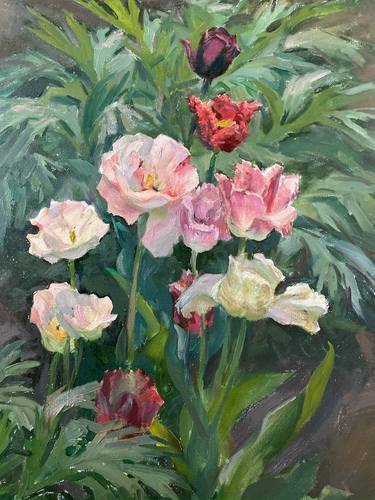 Original Realism Floral Paintings by Viktor Svinarev