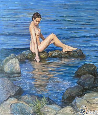 Original Realism Nude Paintings by Viktor Svinarev
