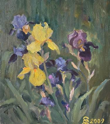 Original Classicism Floral Paintings by Viktor Svinarev