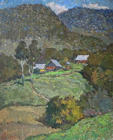 Original Impressionism Landscape Paintings by Viktor Svinarev