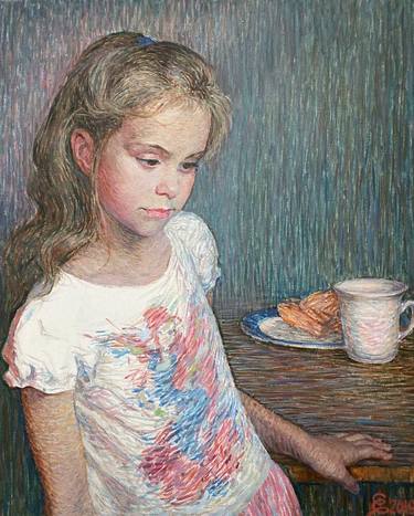 Original Impressionism Kids Paintings by Viktor Svinarev