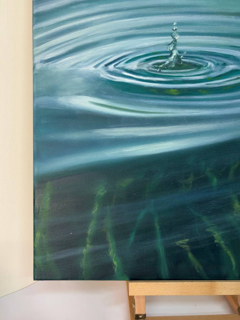 Original Photorealism Nature Painting by Alena Panchishin