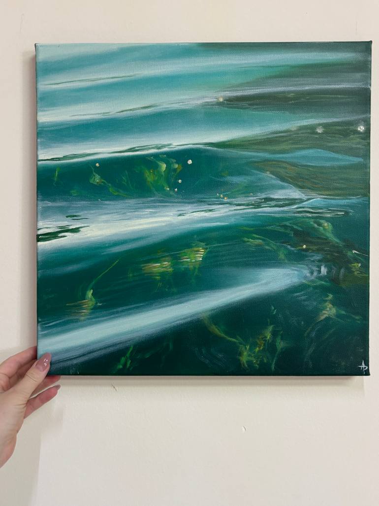Original Photorealism Nature Painting by Alena Panchishin
