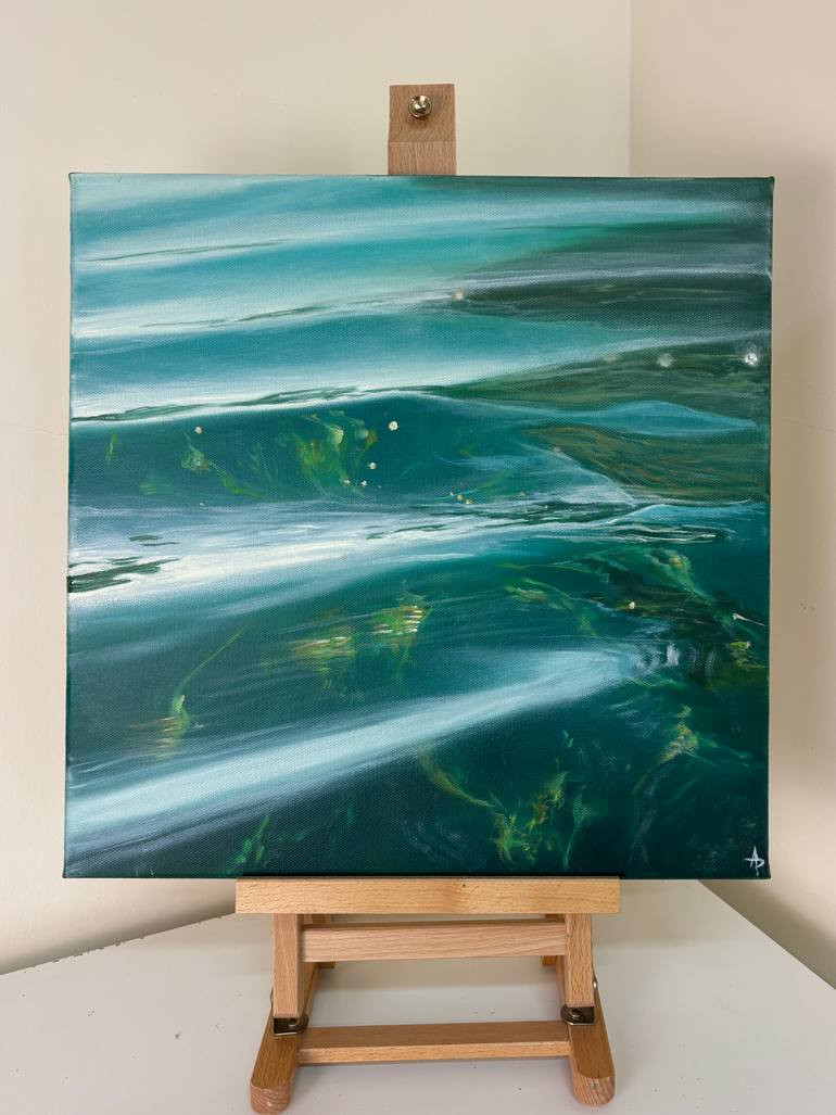 Original Photorealism Nature Painting by Alena Panchishin